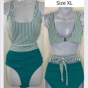 One piece bathing suit